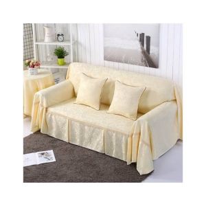 Maguari 5 Seater Sofa Couch Cover Protector Beige