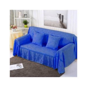 Maguari 5 Seater Sofa Couch Cover Protector Blue