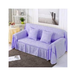 Maguari 5 Seater Sofa Couch Cover Protector Light Purple