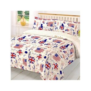 Maguari England Design Strip Double Bed (0378)