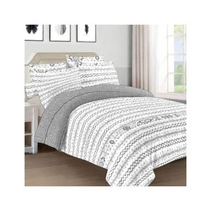 Maguari Fancy Strip Double Bed (0375)