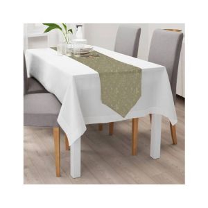 Maguari Jacquard Table Runner Beige (0498)