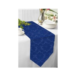 Maguari Jacquard Table Runner Blue (0503)