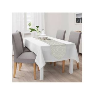 Maguari Jacquard Table Runner Off White (0507)