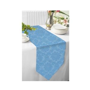 Maguari Jacquard Table Runner Sky Blue (0505)