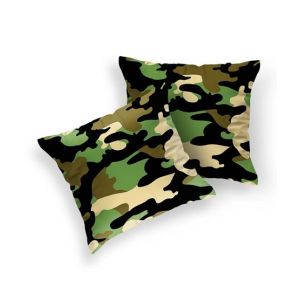 Maguari Jersey Printed Cushion Cover Camouflage Pack of 2