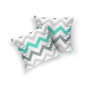 Maguari Jersey Zig Zag Printed Cushion Cover