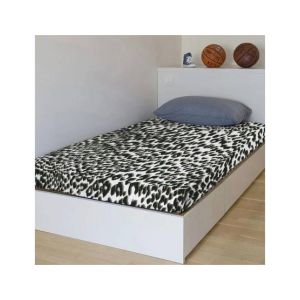 Maguari Mattress Fitted Cheetah Printed Single Bed Sheet (0454)