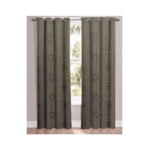 Maguari Net Curtain 2 Pcs Dark Brown (0094)