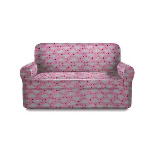 Maguari Printed Stretch Elastic 5 Seater Sofa Cover (0130)