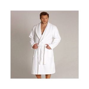 Maguari Terry Cotton Large Luxury Bathrobe White