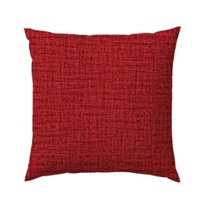 Maguari Textured Printed Cushion Cover 2 Pcs Red