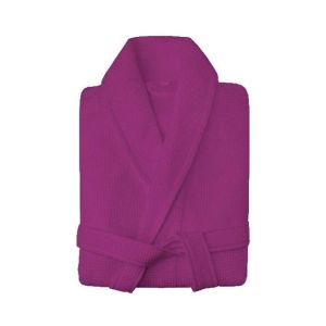 Maguari Waffle Large Luxury Bathrobe Pink