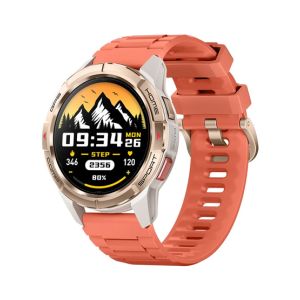 Mibro GS Active Smart Watch with Dual Straps-Golden