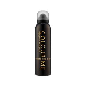 Milton Lloyd Colour Me Body Spray For Women Gold Femme - 150ml