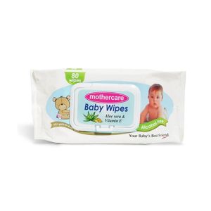 Mothercare Baby Wipes White - 80 Pcs