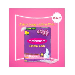 Mothercare Ultra Thin 14 Extra Long Sanitary Pads