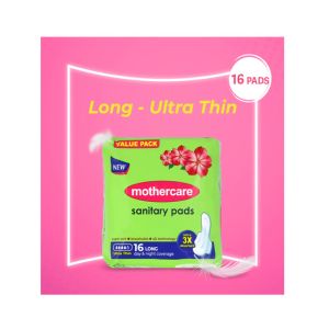 Mothercare Ultra Thin 16 Long Sanitary Pads