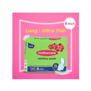 Mothercare Ultra Thin 8 Long Sanitary Pads