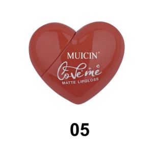 Muicin Heart Matte Long Lasting Lipgloss - (05)