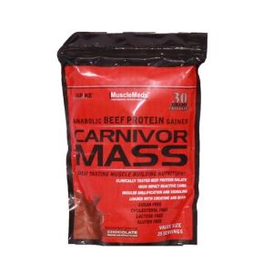 MuscleMeds Anabolic Beef Protein Carnivor Mass Gainer Chocolate Flavour 2lb