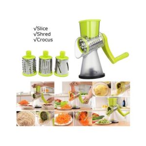 Muzamil Store Manual Vegetable Cutter Slicer Round Slicer