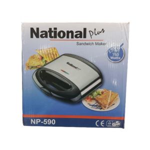 National Plus Sandwich Maker Black (NP-590)