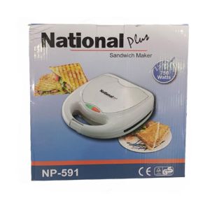 National Plus Sandwich Maker Black (NP-591)