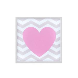 Premier Home Pink Heart Led Light Box (2502162)