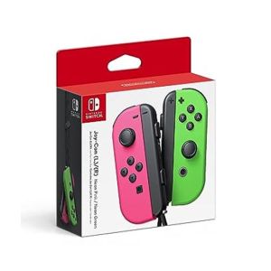 Nintendo Switch Joy-Con Controller Pair - Neon Pink/Neon Green