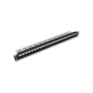 Nexans Essential 24 Keystone Patch Panel Black (N521.660BK)