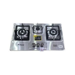 National 3 Burners NG Gas Hob (AL-3100-BR)