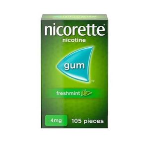 Well Mart Nicorette Nicotine Freshmint Gum 4mg