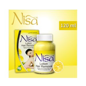 Nisa Hair Removal Lotion Lemon 120ml