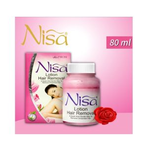 Nisa Hair Removal Lotion Rose 80ml