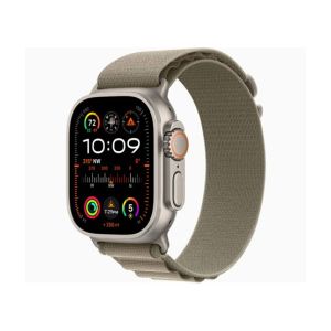 Apple Watch Ultra 2 49mm Titanium Case With Alpine Loop-Olive-GPS