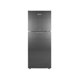 Orient Flare 280 Freezer-On-Top Glass Door Refrigerator 10 Cu Ft Radiant Grey