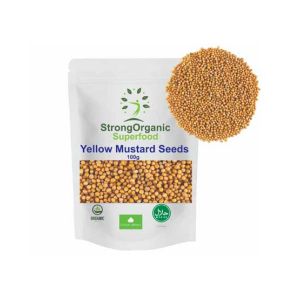 Organic Superfoods Yellow Mustard Seeds 100gm