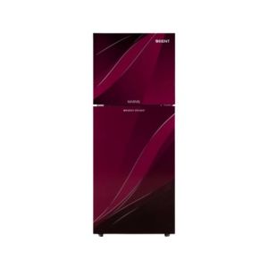 Orient Marvel 410 Freezer-On-Top Glass Door Refrigerator 14 Cu Ft Blaze Purple