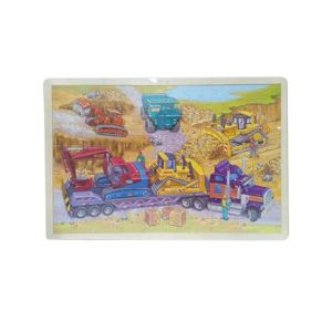 Planet X Big Construction Wooden Jigsaw Puzzle (PX-10584)