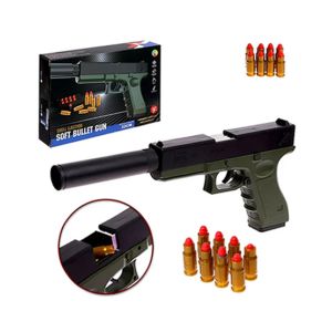 Planet X Glock Shell Ejection Soft Bullet Toy Gun (PX-11924)