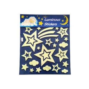 Planet X Glow In The Dark Stars Stickers (PX-9448)