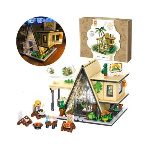 Planet X New Camping Tent Building Blocks Set (FC8506)