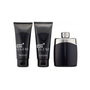 Mont Blanc Legend 3 Pcs Gift Set For Men