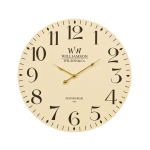 Premier Home Classical Cream MDF Wall Clock (2200472)