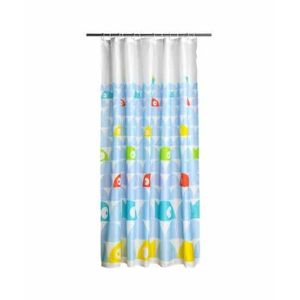 Premier Home Fish Design Polyester Shower Curtain (1605211)