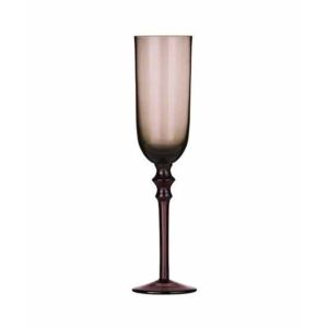 Premier Home Tessa Purple Champagne Glasses Set Of 4 (1404726)