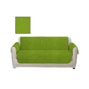 Maguari Printed Textured 5 Seater Sofa Cover Green