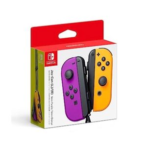 Nintendo Switch Joy-Con Controller Pair - Neon Purple/Neon Orange