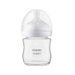 Philips Avent Natural Response Glass Baby Bottle 120ml (SCY930/01)